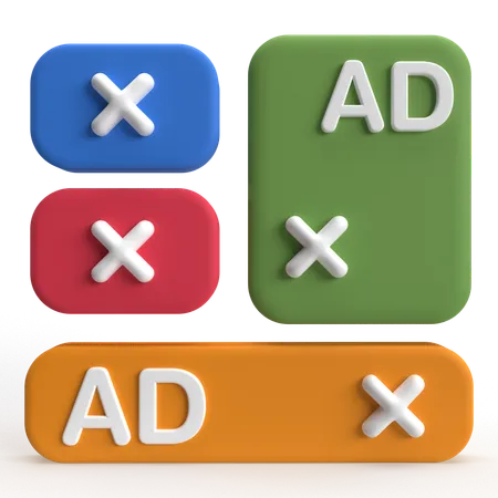 Publicité  3D Icon