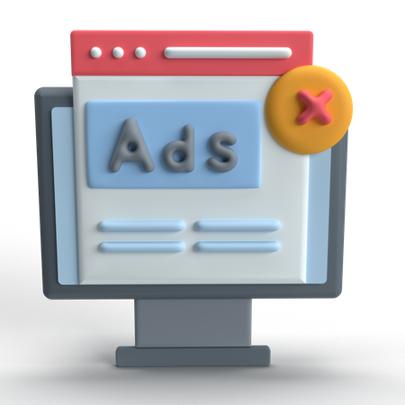 Publicité  3D Icon