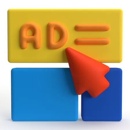 Publicité  3D Icon