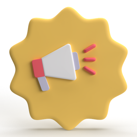 Publicité  3D Icon