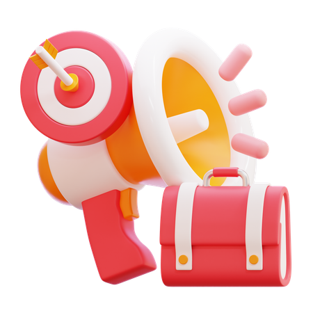 Publicité Marketing  3D Icon