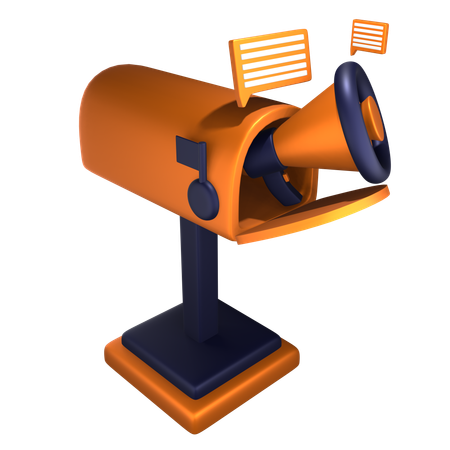 Publicité par e-mail  3D Icon