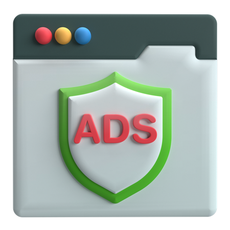 Annonces du navigateur  3D Icon