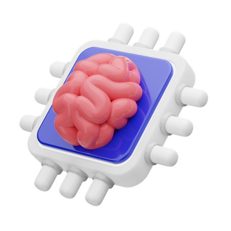 Puce cérébrale  3D Icon