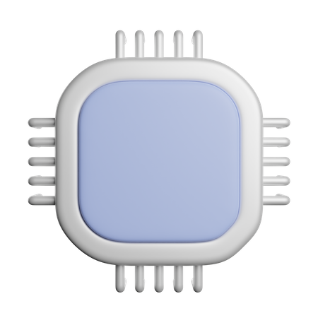 Puce électronique  3D Icon