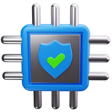 Bouclier anti-puces  3D Icon
