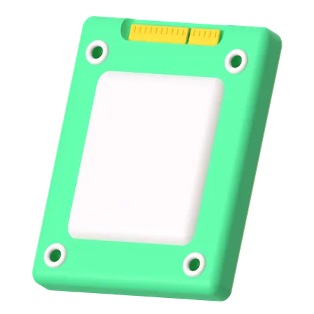 Puce SSD  3D Icon