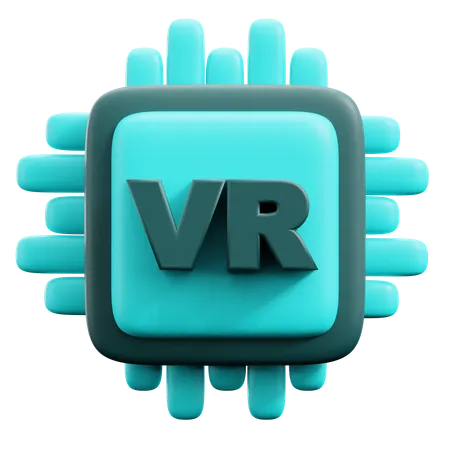 Puce VR  3D Icon