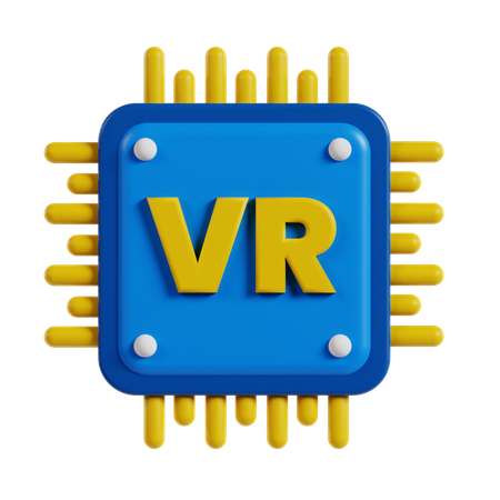 Puce VR  3D Icon