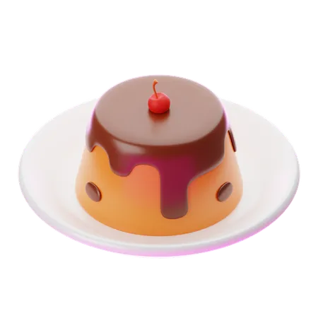 Pudding  3D Icon