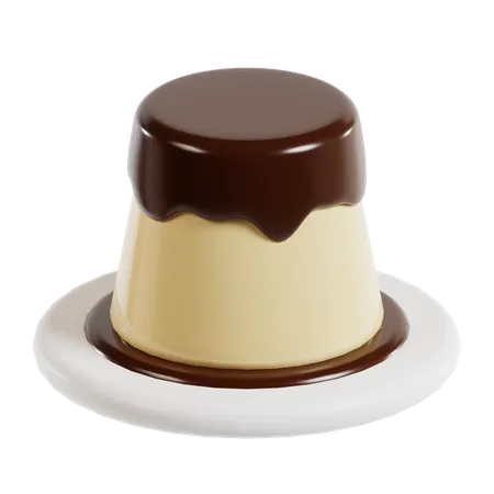Pudding  3D Icon