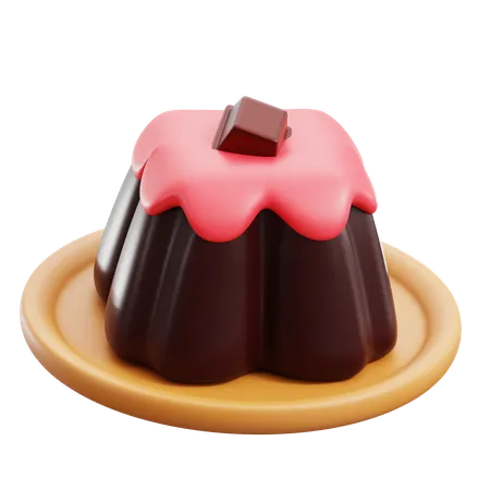 Pudding  3D Icon