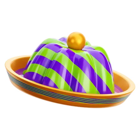 Pudding 3 D Render Illustration Icon 3D Icon