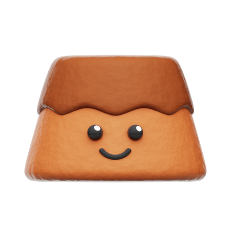 Pudding  3D Icon