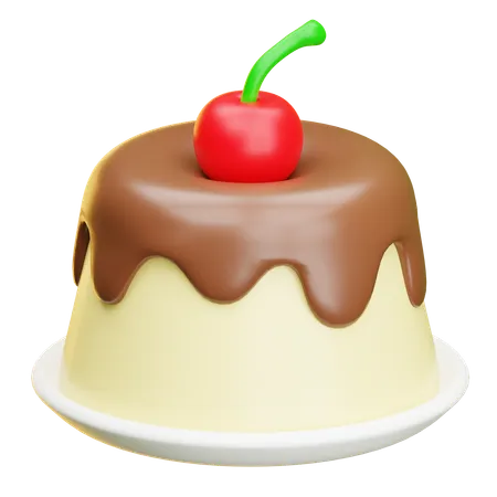 Pudding  3D Icon