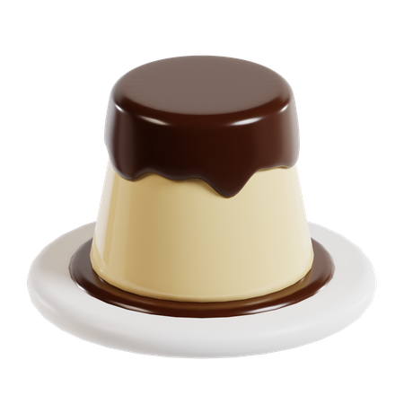 Pudding  3D Icon