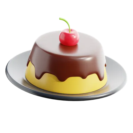 Pudding  3D Icon