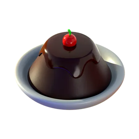 Pudding  3D Icon