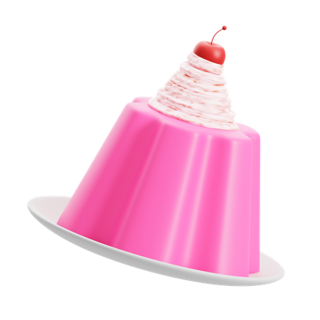 Pudding  3D Icon