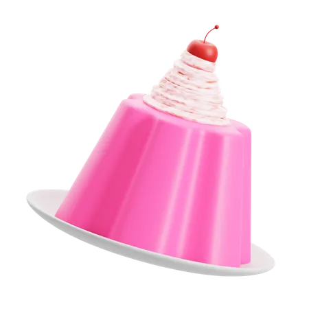 Pudding  3D Icon