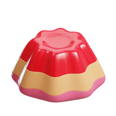 Pudding  3D Icon