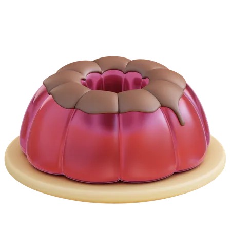 Pudding  3D Icon