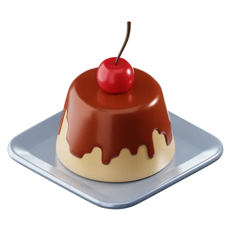 Pudding  3D Icon