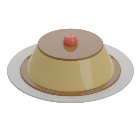 Pudding  3D Icon