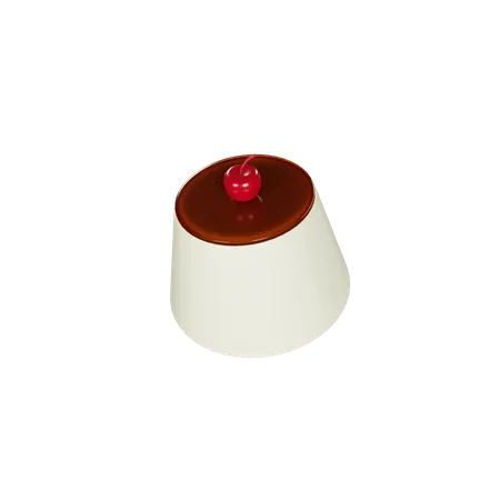 Pudding  3D Icon