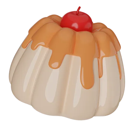 Pudding  3D Icon