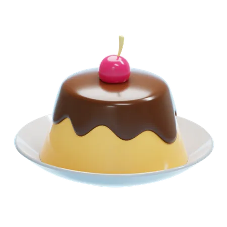 PUDDING  3D Icon