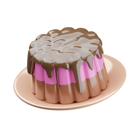 Pudding  3D Icon