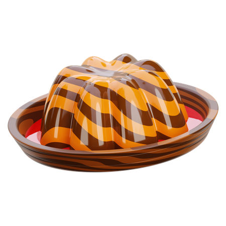 Pudding  3D Icon