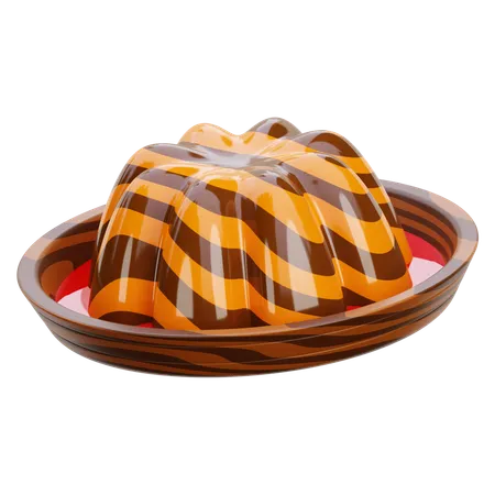 Pudding  3D Icon