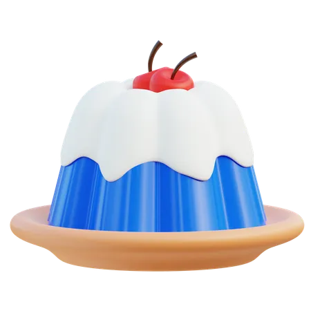 Pudding  3D Icon