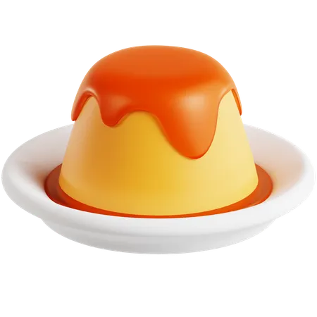 Pudding  3D Icon