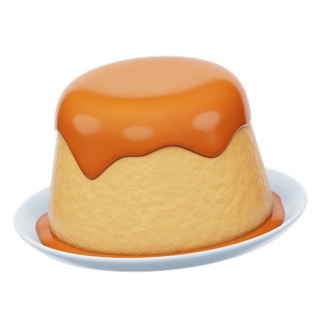 Pudding  3D Icon