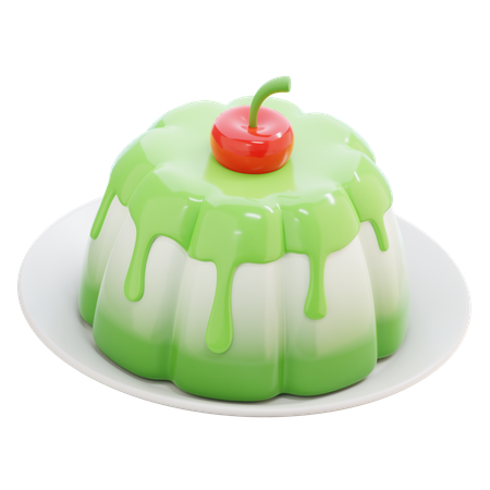 Pudding  3D Icon