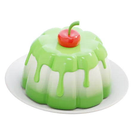 Pudding  3D Icon