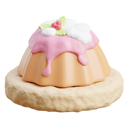 Pudding  3D Icon