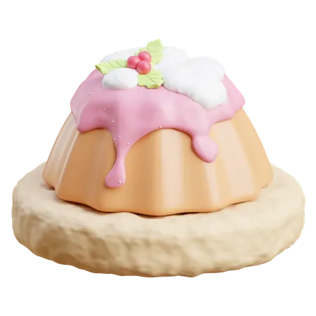 Pudding  3D Icon