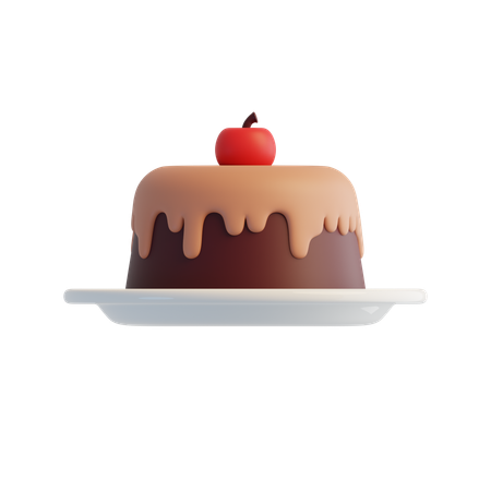 Pudding  3D Icon