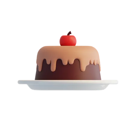 Pudding  3D Icon