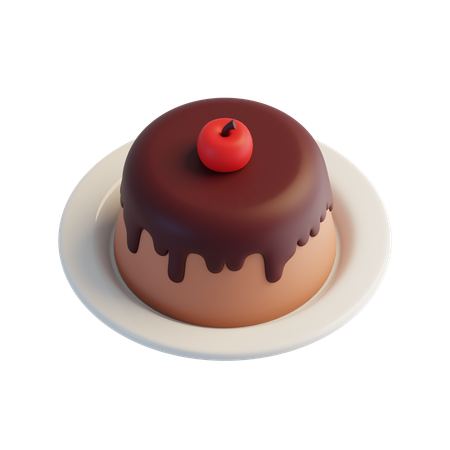 Pudding  3D Icon