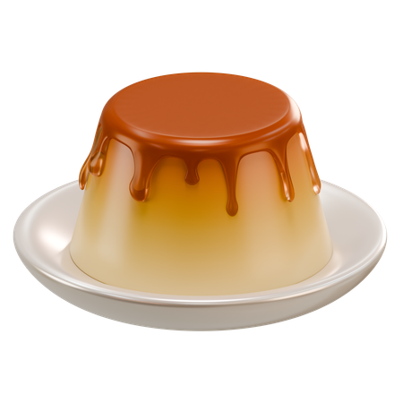 Pudding  3D Icon