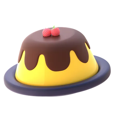 Pudding 3D Icon