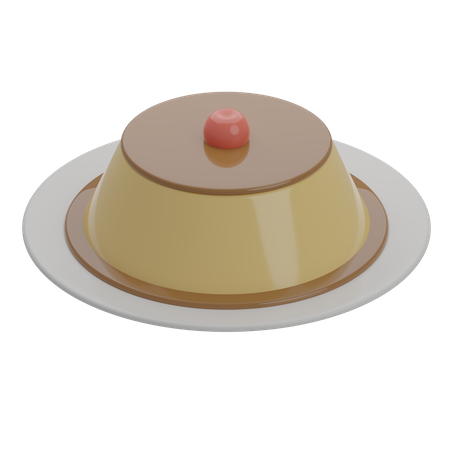 Pudding 3D Icon
