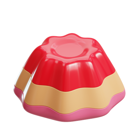Pudding  3D Icon