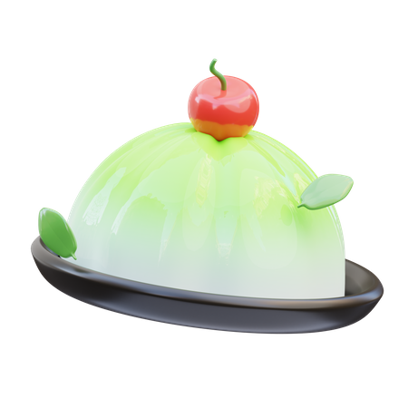 Pudding Cake  3D Icon