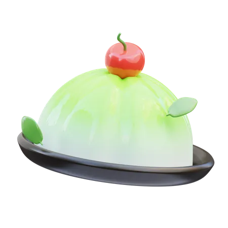 Pudding Cake  3D Icon